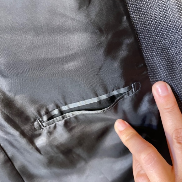 Theory Men's Navy Blazer - Picture 7 of 14